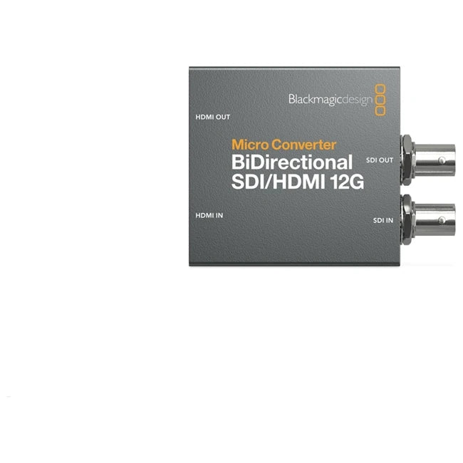 Blackmagic Design Micro Converter BiDirectional SDI/HDMI 12G | CONVBDC/SDI/HDMI12G Video Signal Converters Blackmagic