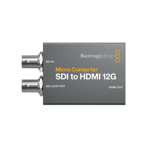 Blackmagic Design Micro Converter SDI to HDMI 12G | CONVCMIC/SH12G Video Signal Converters Blackmagic
