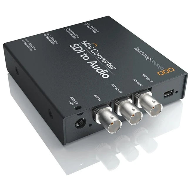 Blackmagic Design Mini Converter SDI to Audio | CONVMCSAUD Video Signal Converters Blackmagic