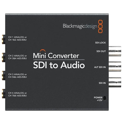 Blackmagic Design Mini Converter SDI to Audio | CONVMCSAUD Video Signal Converters Blackmagic