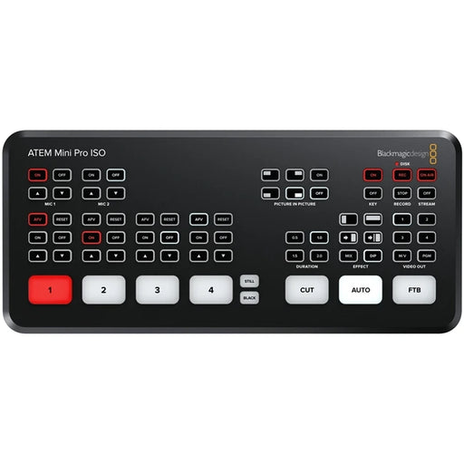 Blackmagic Design ATEM Mini Pro ISO | SWATEMMINIBPRISO Blackmagic Video Mixers Blackmagic