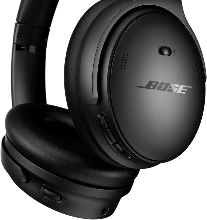 Bose QuietComfort Wired & Wireless Head-band Music/Everyday Bluetooth Black Headset | 884367-0100