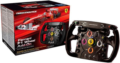 Thrustmaster Ferrari F1 Black RF Analogue Steering Wheel PC and Playstation 3 | 4160571 Racing Peripheral Thrustmaster