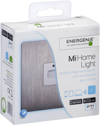 EnerGenie MIHO026 Light Switch Stainless Steel White Smart Accessories EnerGenie