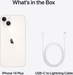 Apple iPhone 14 Plus A2886 17 cm (6.7") Dual SIM iOS 16 5G 128 GB Storage White Smartphone | MQ4Y3ZD/A Smartphone Apple