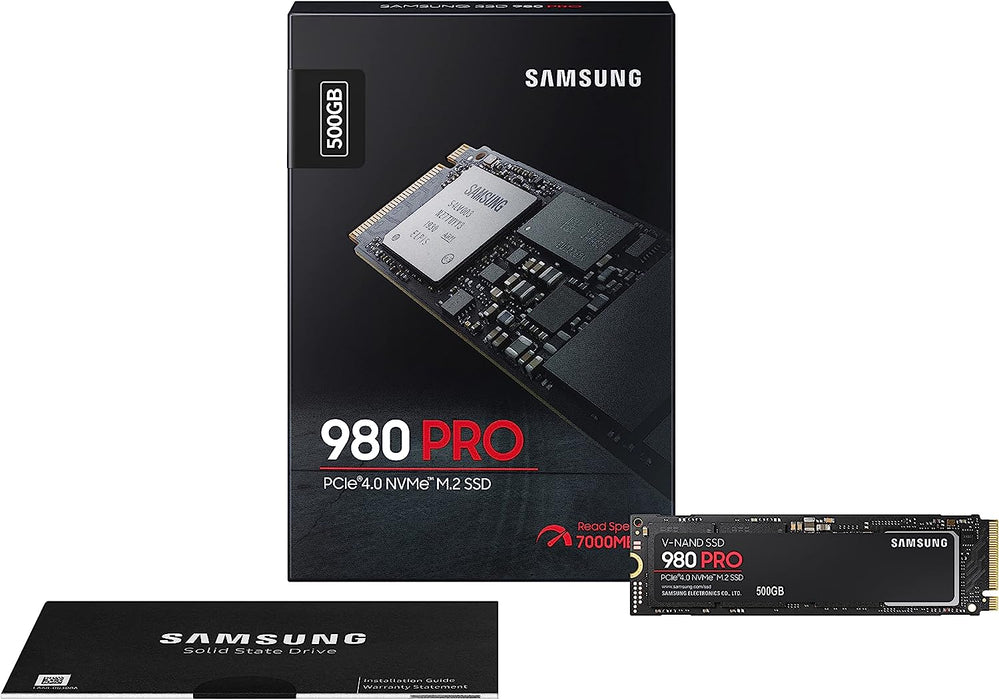 Samsung 980 PRO 500 GB PCI Express NVMe M.2 2280 Internal Solid State Drive -  MZ-V8P500BW