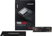 Samsung 980 PRO 500 GB PCI Express NVMe M.2 2280 Internal Solid State Drive -  MZ-V8P500BW