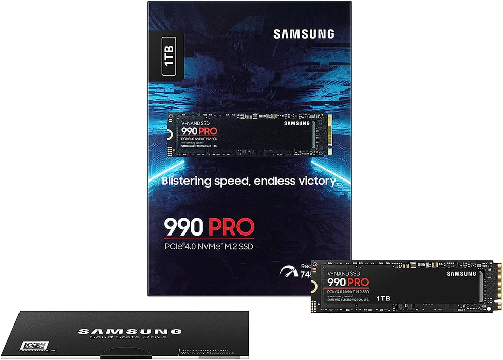 Samsung 990 PRO M.2 1 TB PCI Express 4.0 NVMe V-NAND MLC SSD | MZ-V9P1T0BW