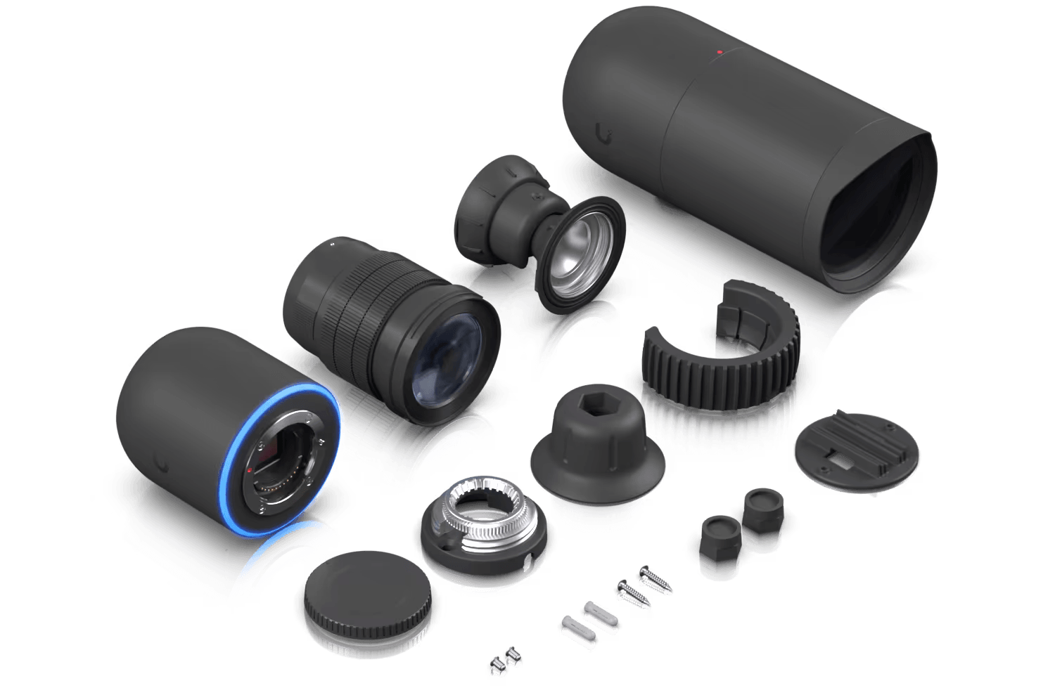 Ubiquiti AI DSLR Bullet IP Security Camera Indoor & Outdoor Ceiling/Wall/Pole | UVC-AI-DSLR-LD Security Camera Ubiquiti
