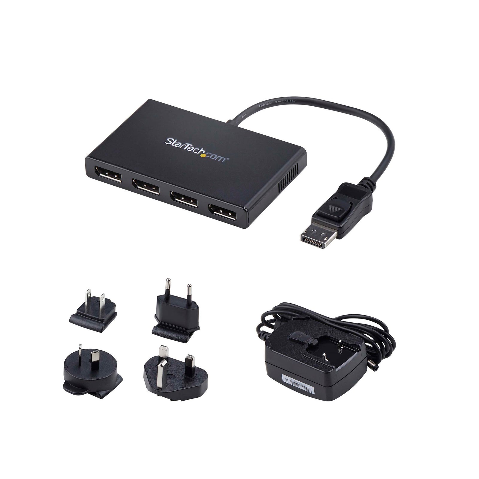 Startech 4-Port DisplayPort 1.2 Video Splitter | MSTDP124DP Splitter Startech