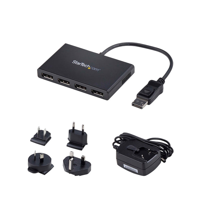 Startech 4-Port DisplayPort 1.2 Video Splitter | MSTDP124DP