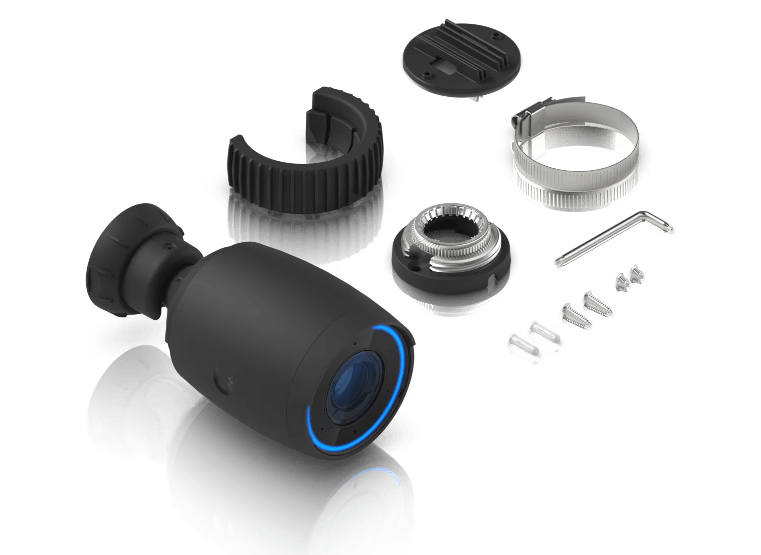Ubiquiti UniFi AI Professional Black PoE Bullet IP Camera | UVC-AI-PRO Security Camera Ubiquiti