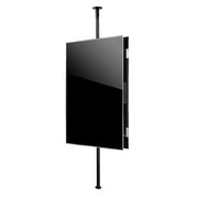 B-Tech 40"-75" Back to Back Portrait Twin Screen 2m Floor to Ceiling Bracket | BT2MPTSFB-B2B40-65 Ceiling Mount Bracket B-Tech