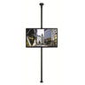 B-Tech 40"-75" Floor to Ceiling Screen Bracket with 3m Black Pole | BT3MFSB40-75