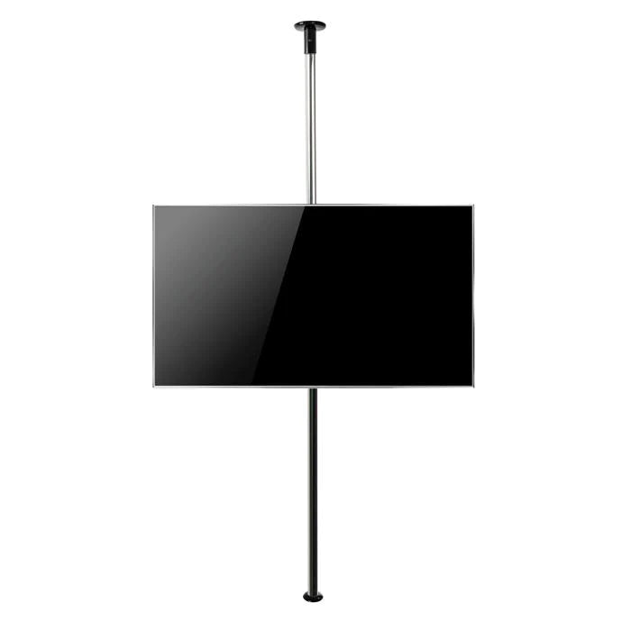 B-Tech 40"-75" Floor to Ceiling Screen Bracket with 3m Chrome Pole | BT3MFCB40-75 Ceiling Mount Bracket B-Tech