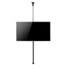 B-Tech 40"-75" Floor to Ceiling Screen Bracket with 3m Chrome Pole | BT3MFCB40-75