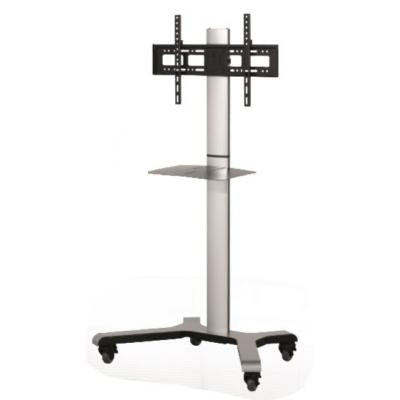 B-Tech Up to 55" Flat Screen Floor Stand/Trolley | XRTROLLEY/BS Mobile Trolley B-Tech
