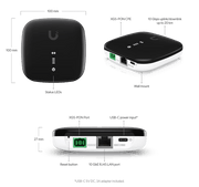 Ubiquiti Network Media Converter 10000 Mbit/s Black And White | UISP-FIBER-XGS Network Media Converter Ubiquiti