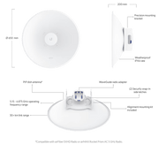 Ubiquiti Networks UISP Dish Network Antenna 30 dBi | UISP-DISH Network Antenna Ubiquiti