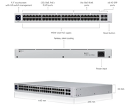 Ubiquiti UniFi Gen2 48 Port PoE Gigabit Network Switch - USW-48-POE Network Switch Ubiquiti