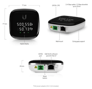 Ubiquiti Networks UFiber Nano G Gateway & Controller 1000 Mbit/s | UF-NANO Gateway Ubiquiti