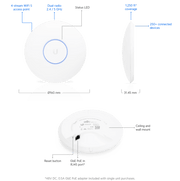 Ubiquiti UniFi AP AC Lite Wireless AC1200 Dual Band PoE Access Point | UAP-AC-LITE Wireless Access Point Ubiquiti