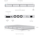 Ubiquiti UNVR UniFi Protect 4 Bay Network Video Recorder Network Video Recorder Ubiquiti
