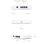 Ubiquiti UniFi Switch Flex XG Managed L2 10G Ethernet Switch | USW-FLEX-XG Network Switch Ubiquiti