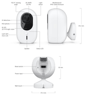 Ubiquiti Networks G4 Instant Cube IP Security Camera Outdoor Wall | UVC-G4-INS Security Camera Ubiquiti