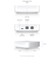 Ubiquiti UniFi Security Gateway Lite - Advanced Router And Gateway | UXG-LITE Wireless Router Ubiquiti