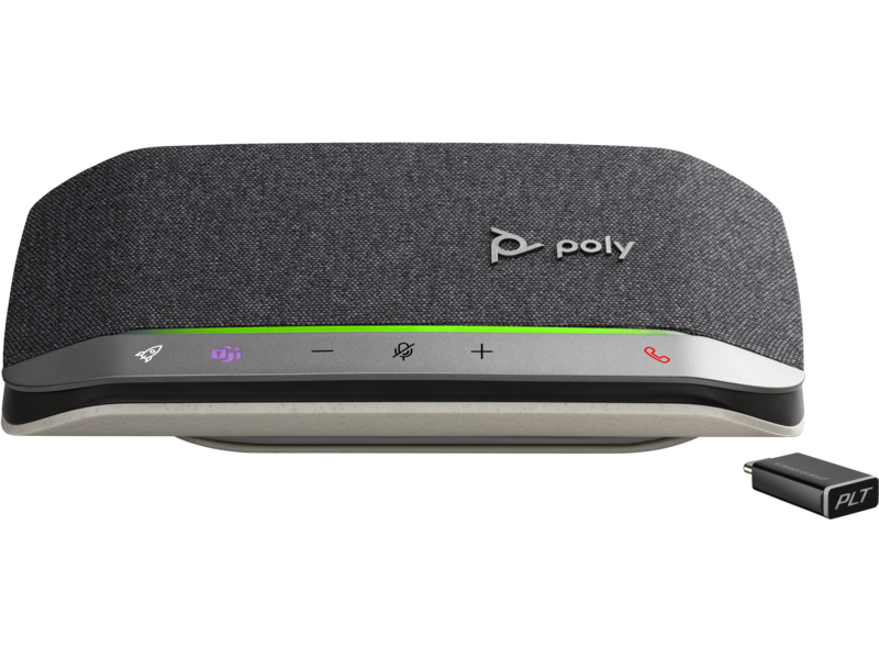 HP Poly Sync 20-M Microsoft Teams Certified USB-C Speakerphone | 7F0J8AA Audio Conferencing System Poly