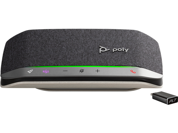 HP Poly Sync 20-M Microsoft Teams Certified USB-C Speakerphone | 7F0J8AA Audio Conferencing System Poly
