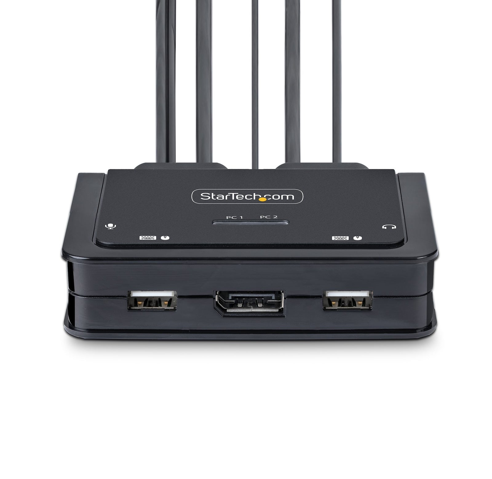 StarTech 2-Port Hybrid USB-C DisplayPort Cable KVM Switch | C2-D46-UAC-CBL-KVM Switches Startech