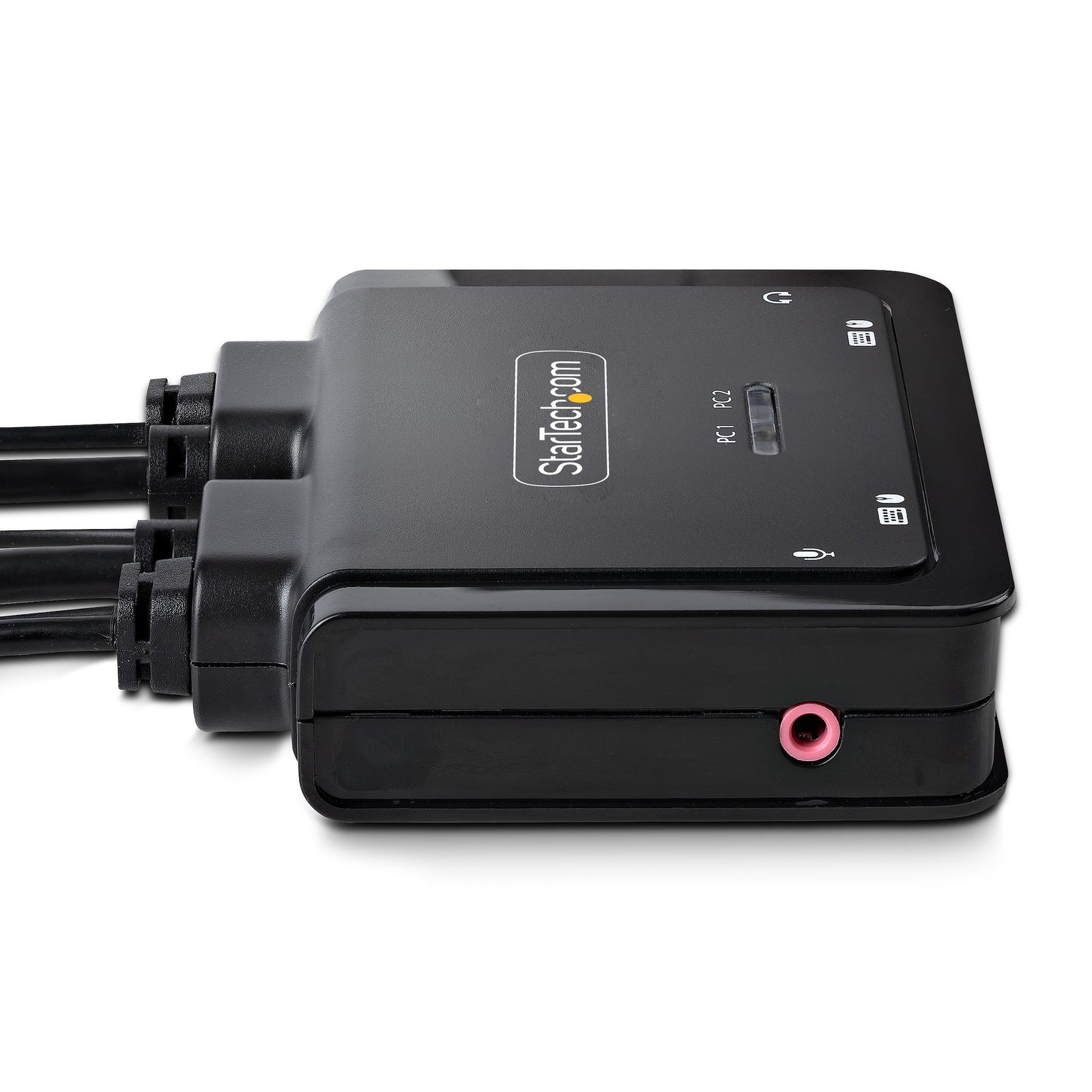 StarTech 2-Port Hybrid USB-C DisplayPort Cable KVM Switch | C2-D46-UAC-CBL-KVM Switches Startech