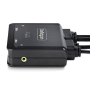 StarTech 2-Port Hybrid USB-C DisplayPort Cable KVM Switch | C2-D46-UAC-CBL-KVM Switches Startech