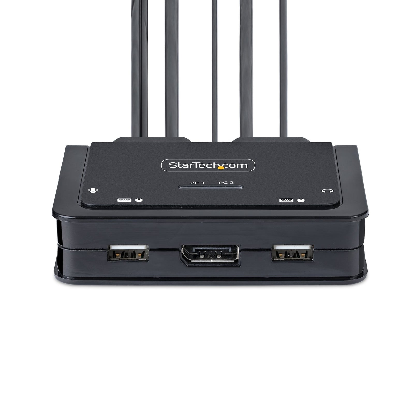 StarTech 2-Port USB-C Cable KVM Switch, 4K 60Hz DisplayPort Output | C2-D46-UC2-CBL-KVM Switches Startech