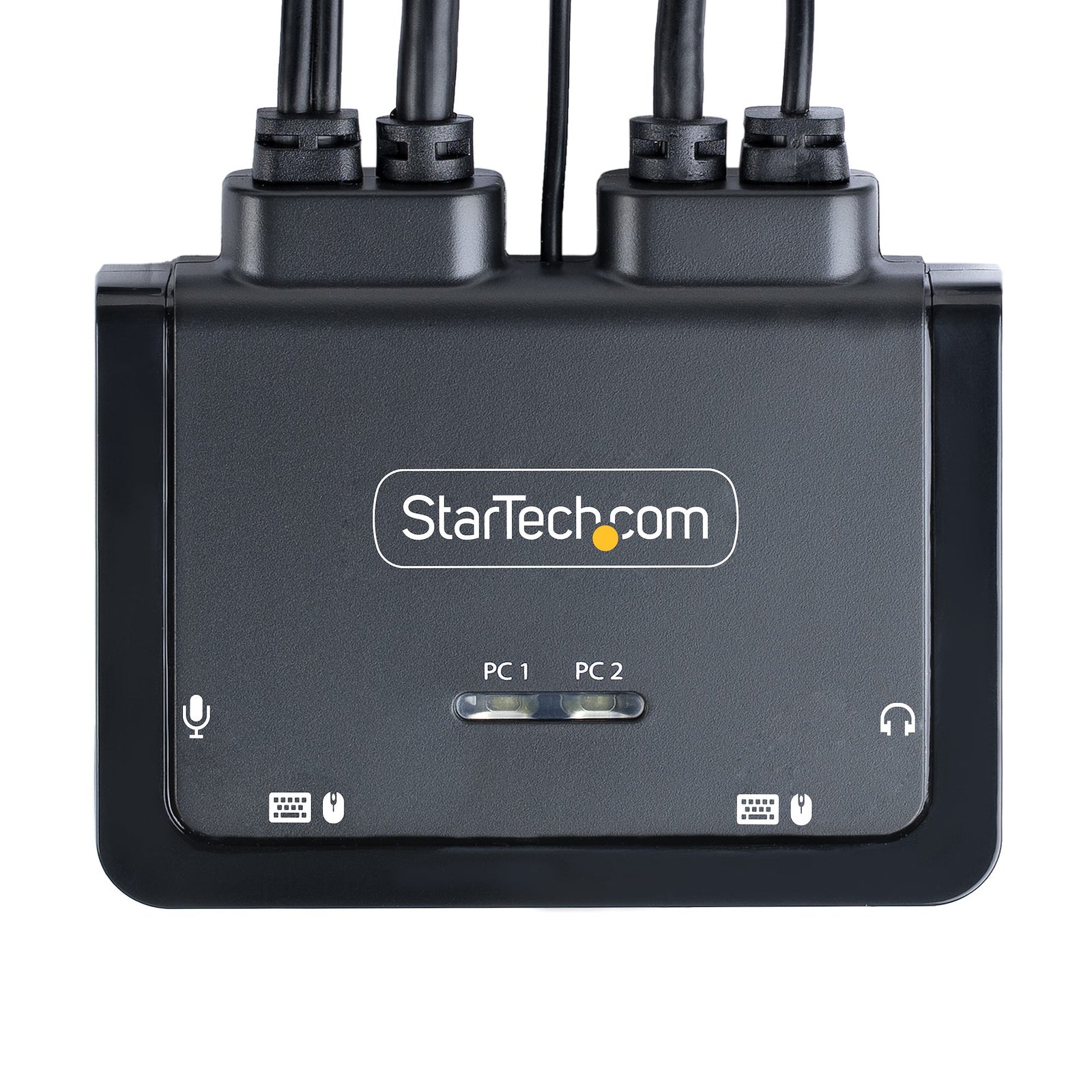 StarTech 2-Port USB-C Cable KVM Switch, 4K 60Hz DisplayPort Output | C2-D46-UC2-CBL-KVM Switches Startech