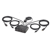 StarTech 2-Port USB-C Cable KVM Switch, 4K 60Hz DisplayPort Output | C2-D46-UC2-CBL-KVM Switches Startech