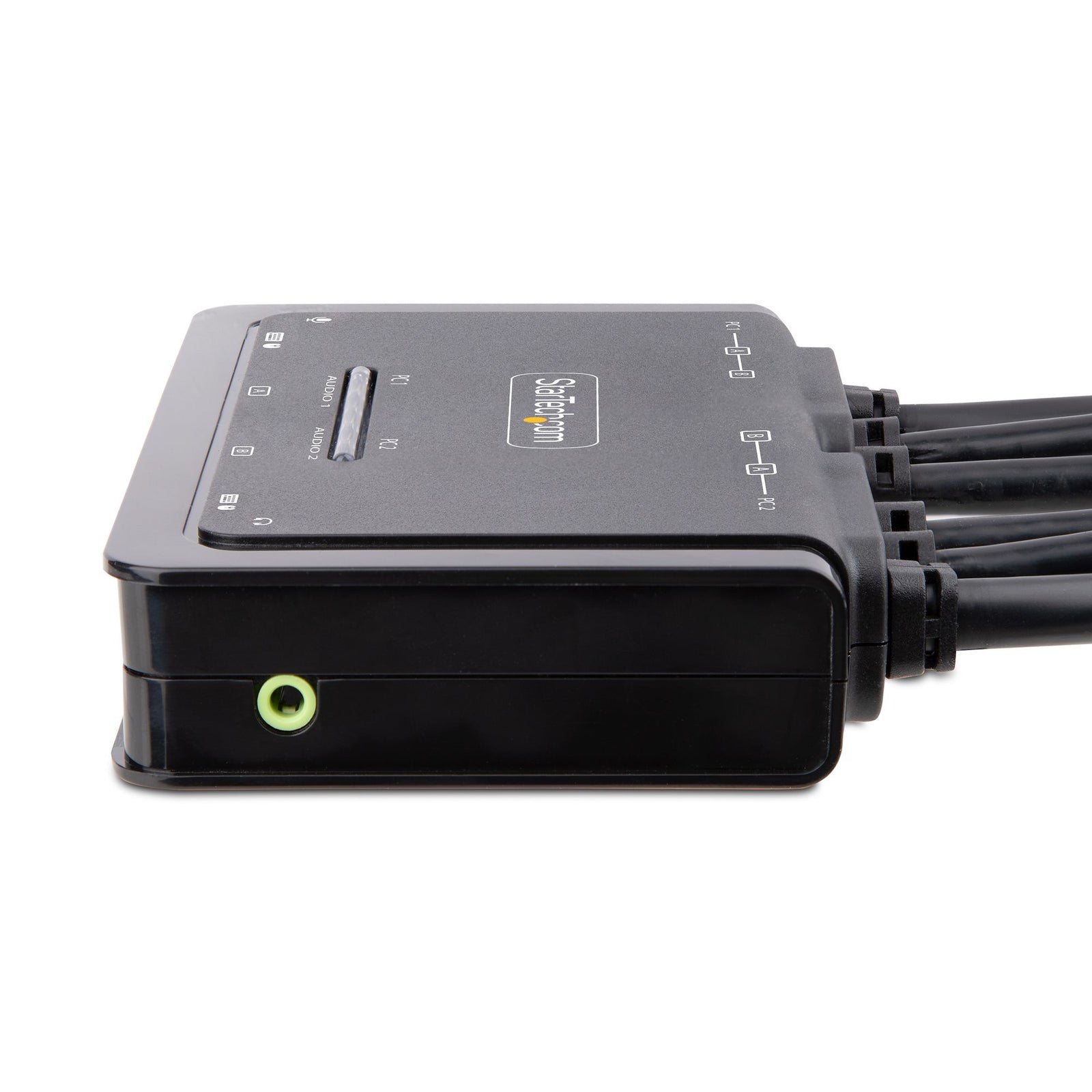 StarTech 2-Port Dual-Monitor DisplayPort Cable KVM Switch, 4K 60Hz | C2-DD46-UA2-CBL-KVM Switches Startech