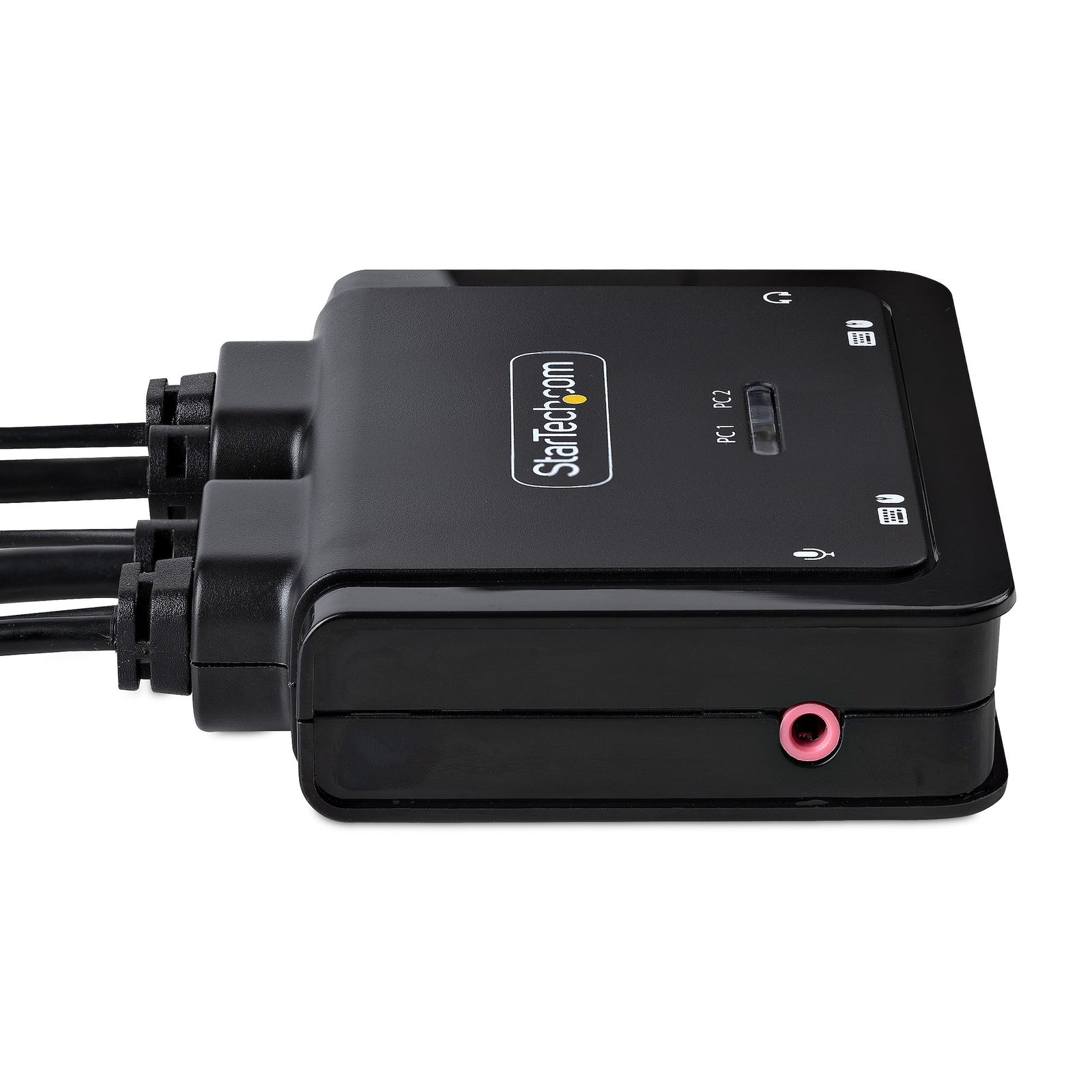 StarTech 2-Port Hybrid USB-C HDMI Cable KVM Switch, 4K 60Hz | C2-H46-UAC-CBL-KVM Switches Startech
