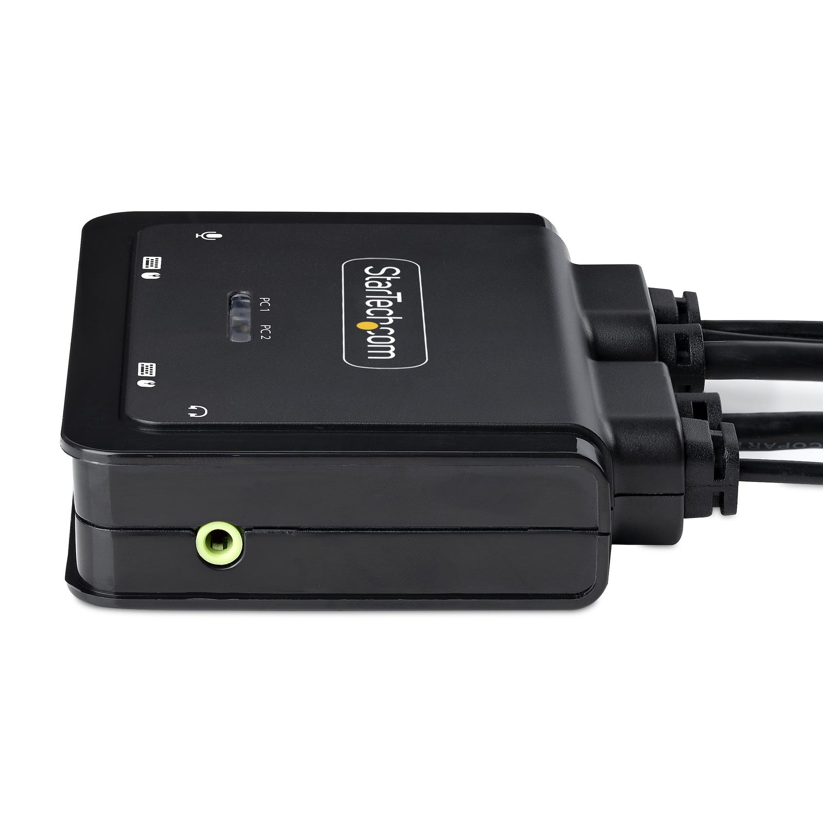 StarTech 2-Port Hybrid USB-C HDMI Cable KVM Switch, 4K 60Hz | C2-H46-UAC-CBL-KVM Switches Startech