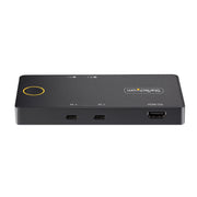 StarTech 2-Port USB-C KVM Switch, Single-4K 60Hz HDMI Monitor, Dual-100W Power Delivery Pass-through Ports, Bus Powered | C2-H46-UC2-PD-KVM Switches Startech