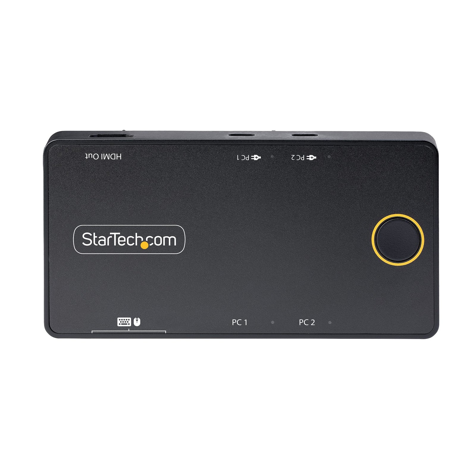 StarTech 2-Port USB-C KVM Switch, Single-4K 60Hz HDMI Monitor, Dual-100W Power Delivery Pass-through Ports, Bus Powered | C2-H46-UC2-PD-KVM Switches Startech