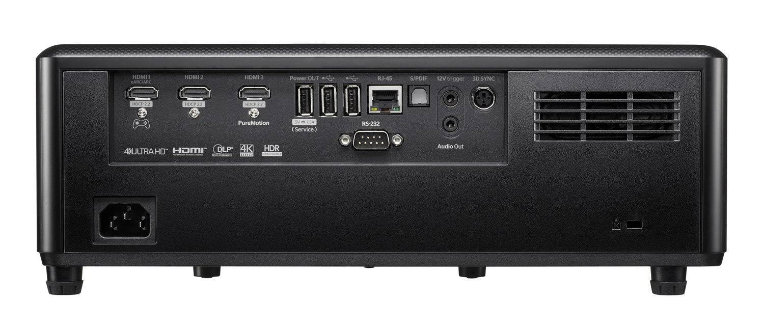 Optoma UHZ55 Smart 4K UHD Laser Projector - 3000 Lumens Projector Optoma
