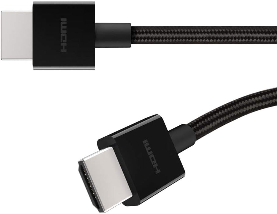 Belkin 8K Ultra High Speed HDMI 2.1 Braided Cable | AV10176BT2M-BLK