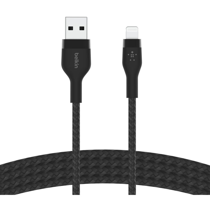 Belkin Silicone Lightning to USB-A Cable 30x More Durable | CAA010BT2MBK