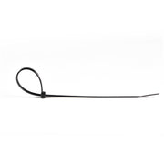 StarTech 100 Pack 8"(20cm) Black Cable Ties - CBMZT8B Cable Accessory Startech