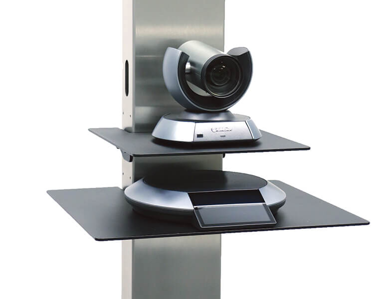 Axeos Ekinox Single Screen Stand On Castors For 40" to 70" Screen Floor Stand Axeos
