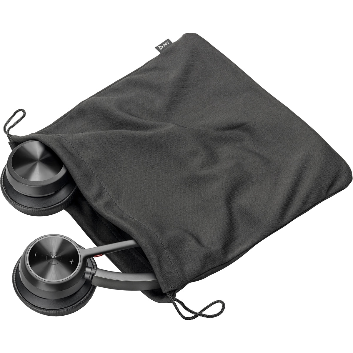 Poly Voyager 4300 UC 4320-M Wired/Wireless Over-the-head Stereo Headset Black | 77Z32AA Headset Poly