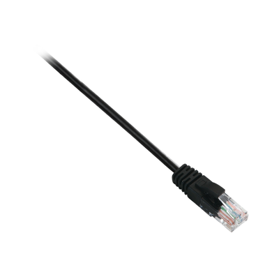 V7 Black Cat6 Unshielded (UTP) Cable RJ45 Male to RJ45 Male 3m 10ft - V7CAT6UTP-03M-BLK-1E V7 Ethernet Cable V7